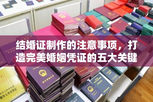 修水结婚证制作的注意事项，打造完美婚姻凭证的五大关键点